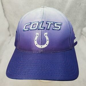 Indianapolis Colts Blue Gradient Puma Adult OSFA Strapback Hat Cap NFL Football